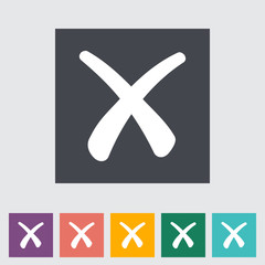 Obraz premium Delete button