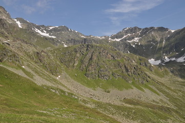 Am Murmeltierweg bei Serfaus