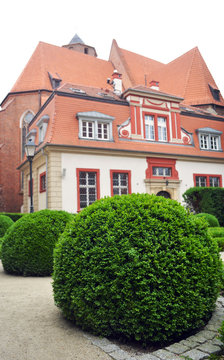 Kirche Pfarrhaus Breslau