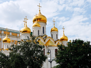 Fototapeta na wymiar Cathedral of the Annunciation in Moscow Kremlin