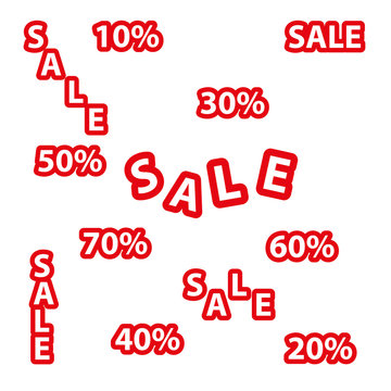 Sale tags and labels