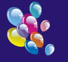 bunch of balloons