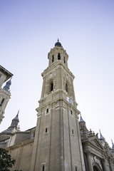Church tower in Spain
