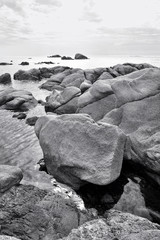 Obraz premium Littoral rocheux en Corse du Sud