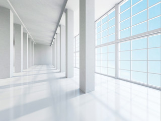 Obraz premium The empty large hall