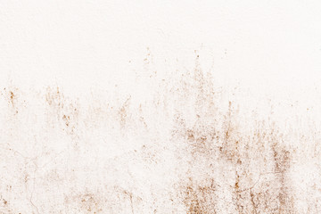 Background of white old concrete wall textured.