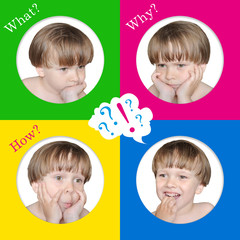 So many questions in children.
