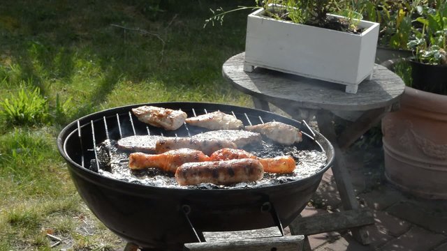Grillen dunkler