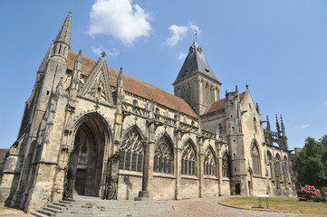 Fototapeta na wymiar Falaise, l'église Saint-Gervais 2