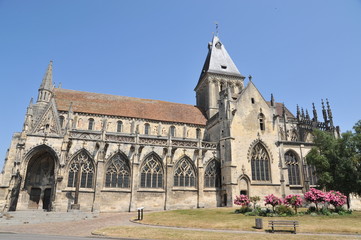 Fototapeta na wymiar Falaise, l'église Saint-Gervais 4