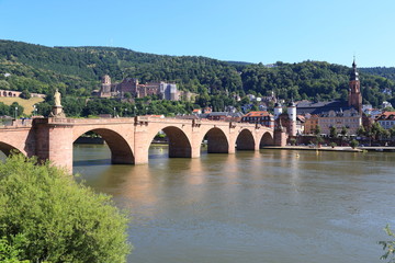 Fototapeta na wymiar Heidelberg (lipiec 2013 r.)
