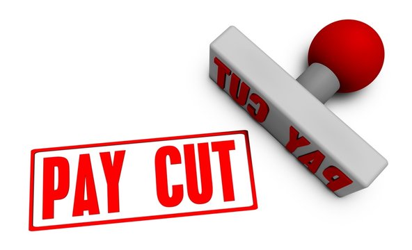 Pay Cut Stamp