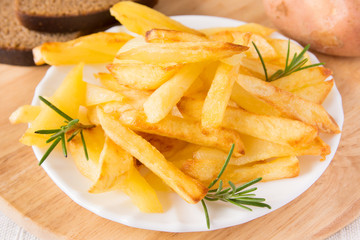 homemade french fries