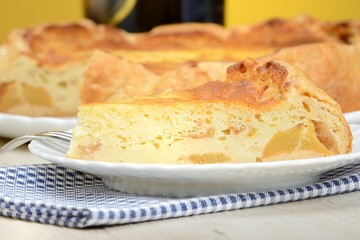 Fetta di torta ripiena