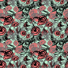 Seamless doodle pattern