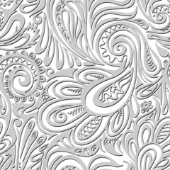 Paisley seamless pattern