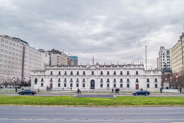 Naklejka premium La Moneda palace