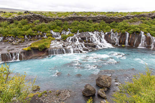 Barnafossar waterfalls, Iceland