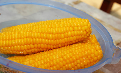 Boiled corns