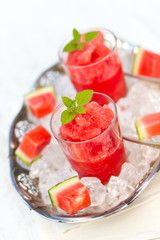 Melonensorbet
