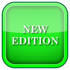 Green square shiny icon