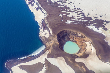 Víti - Crater at Öskjuvatn, Askja area, Iceland © A. Karnholz