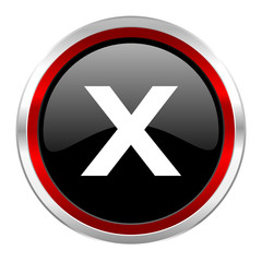 Obraz premium cancel icon