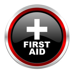 Obraz premium first aid icon