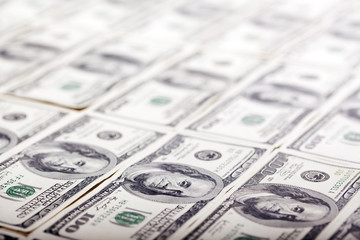 Franklins in Rows - Upside Down