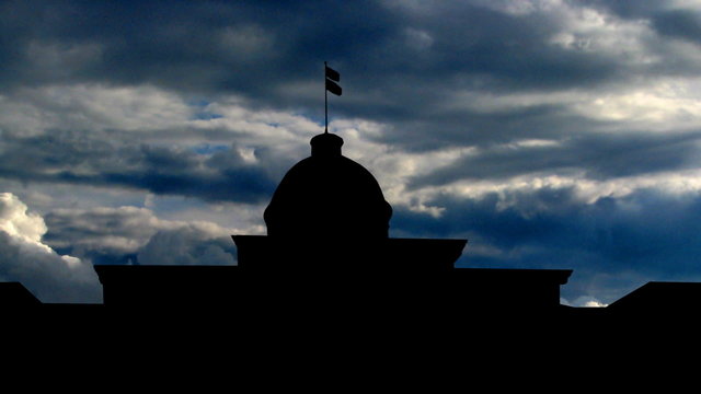 Alabama First Confederate Capitol clouds