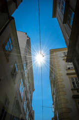 Vision in der Häuserschlucht