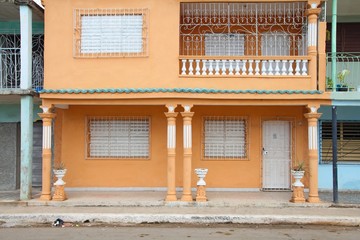 Cuba architecture in Moron