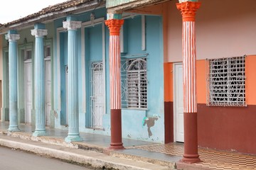 Cuba architecture in Moron