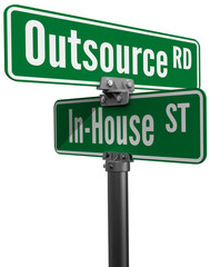 Outsource vs inhouse supply business choice