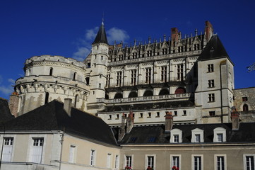 Fototapeta na wymiar Amboise, zamek, Dolina Loary, Francja