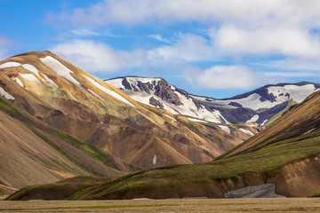 HIghlands of Iceland at Landmannalauger