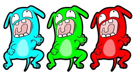 Color dog