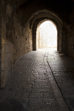 Fototapeta Stary tunel jerozolimski