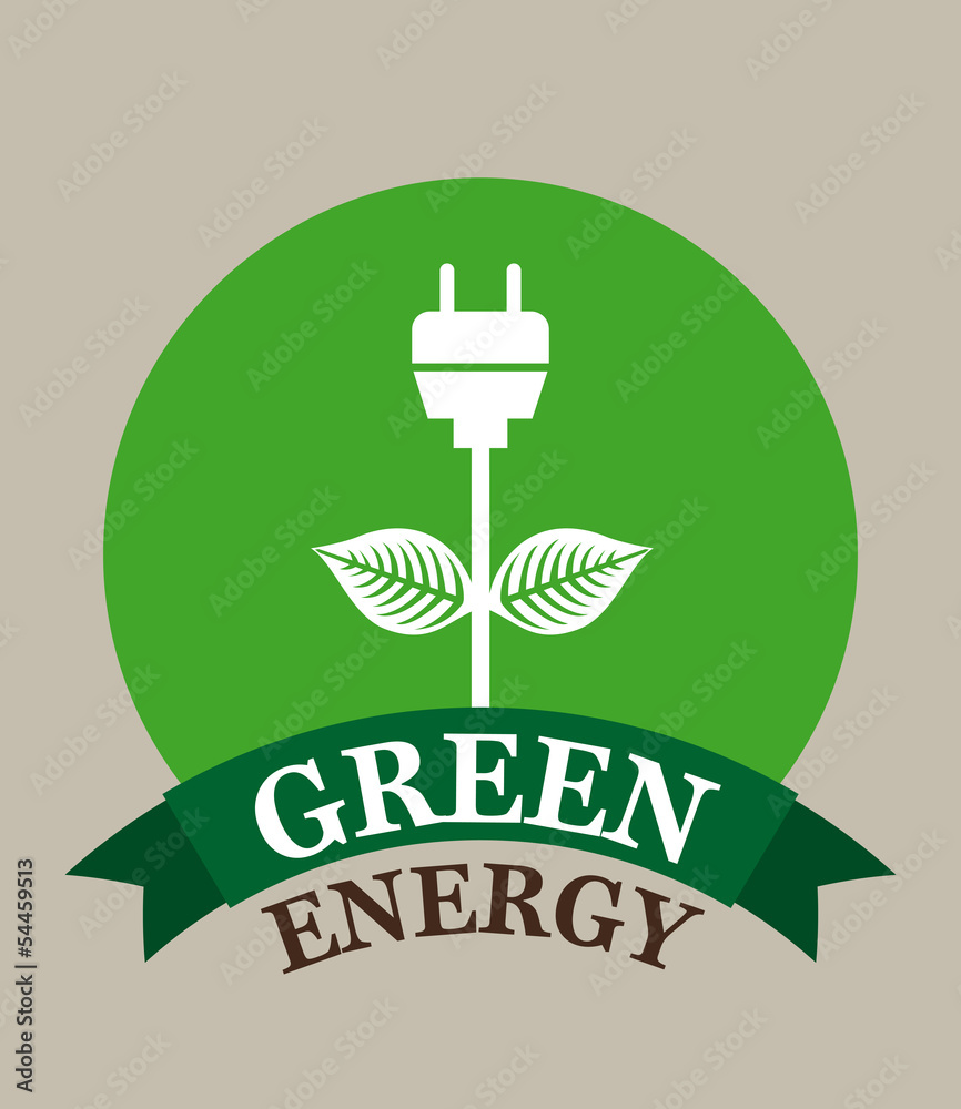 Poster green energy