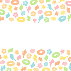 夏 海 背景素材