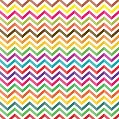 Cercles muraux Zigzag fond coloré à motifs en zigzag