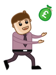 Money Coming - Vector Illustration