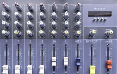 control panel