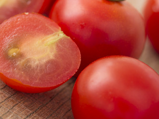 fresh red tomatoes