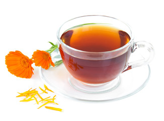 Tea with calendula