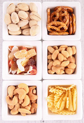 assortment of appetizers