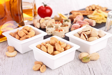 assortment of appetizers