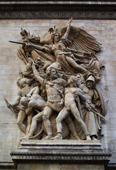 Low relief  Marseillaise  on Triumphal Arch