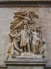 Low relief  Triumph 1810  on Triumphal Arch