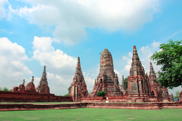 Wat Chaiwattanaram, Ayudhya, Tahiland